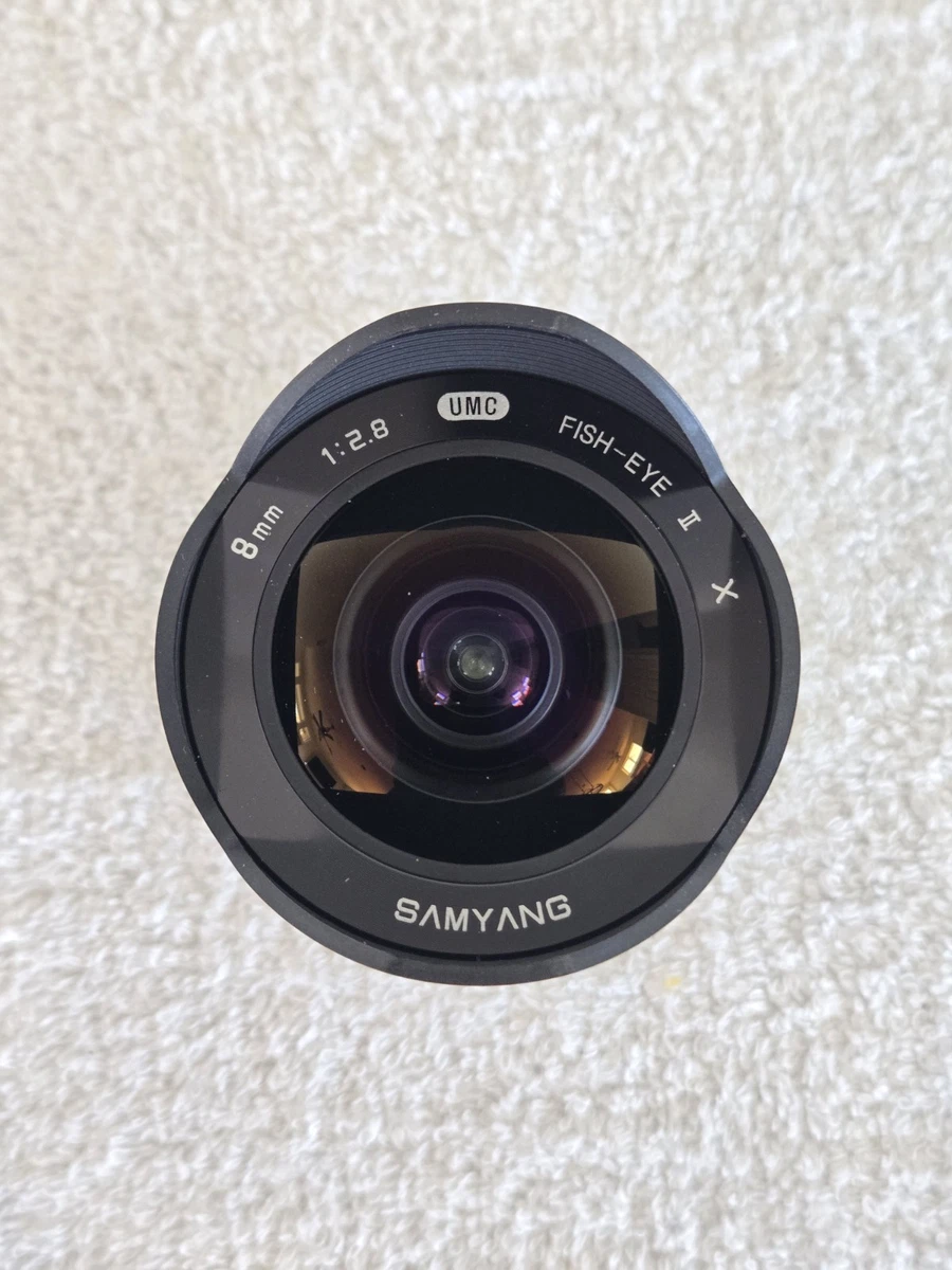 Samyang Fisheye Camera Lenses 8mm Focal for sale | eBay