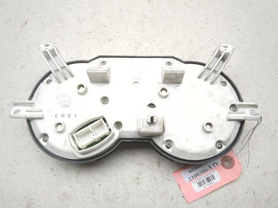 07-09 Suzuki GSF1250S Bandit Gauge Velocímetro Pantalla Foto 4 de 4