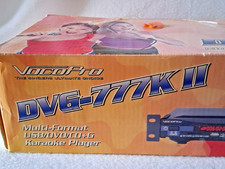 VocoPro DVG-777K II Karaoke Player With Remote and Mounting Brackets TESTED