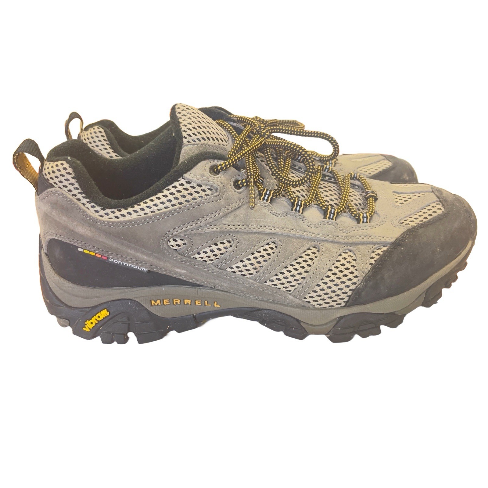 Merrell Performance Footwear scarpe da trekking uomo noce suola Vibram taglia 10 5