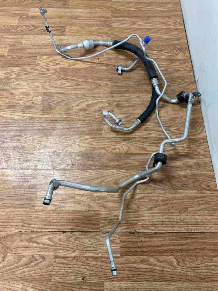 Juego de 3 mangueras de aire acondicionado Nissan Sentra 2013-2019 1,8 L 924403SC0A OEM Foto 3 de 4