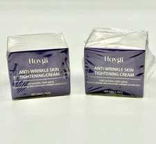 Hoygi Anti wrinkle Skin Tightening Cream (2-Pack) 1.76 Oz Exp 4/28 New Unused
