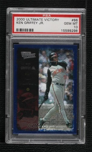 2000 Ultimate Victory Ken Griffey Jr #86 PSA 10 GEM MT HOF v9t