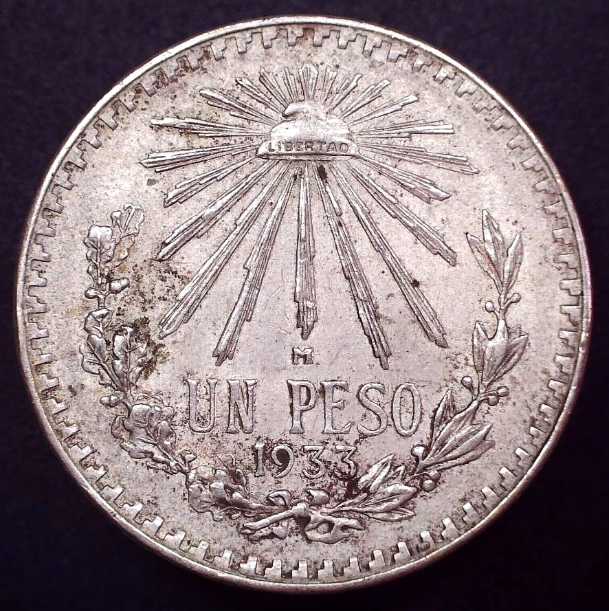 メキシコ 1938年 1ペソ 銀貨 1 Peso 1938 Year Silver Mexican Coins (1905-Now) for sale | eBay