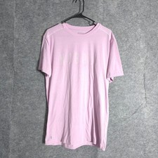 NOBULL Womens T-Shirt Size M Short Sleeve Athletic Workout Top Pink Performances