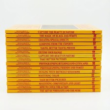 Kodak Library of Creative Photography 15-Book Set Photography Hardcover Yellow