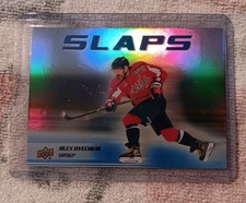 Upper Deck 2025-26 Series 2 Slaps Alex Ovechkin SL-17 Capitals NHL Hockey Card