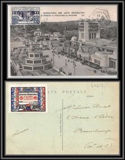 49612 N°213 vue générale esplanade Exposition Arts décoratifs Paris 1925 vignett