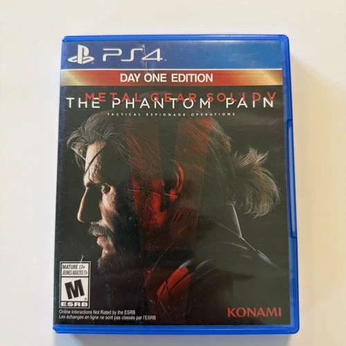 Metal Gear Solid V: The Phantom Pain 2015 Sony Playstation 4 PS4 CIB Video Game