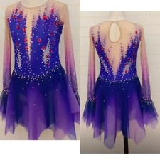 Y-54 Figure skating performance costume customization competition grading skirt