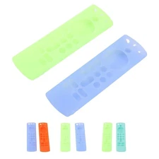 2pcs Silicone Remote Protective Cover Anti Slip Shockproof Remote Control Cover