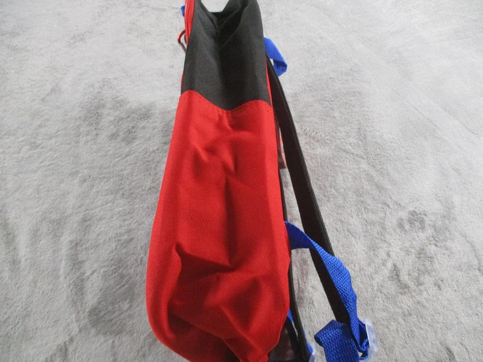 Marvel Spider-Man Niños Mochila Bolso Escolar Rojo Azul Bioworld Equipo Etiqueta de Identificación Nuevo Foto 4 de 4