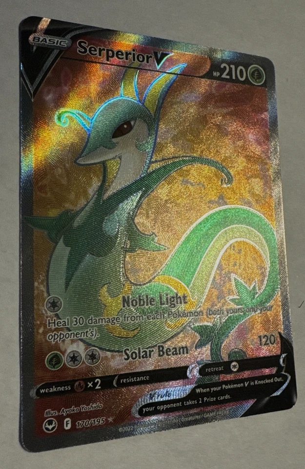 Serperior V (Full Art) 170/195 Swsh12: Sword & Shield - Silver Tempest Holo NM - Image 2 of 4