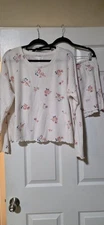 LC Lauren Conrad Waffle Knit Long Sleeve And Short Sleep Set Size 1X NWOT