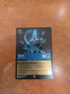 Hades - Infernal Schemer 151/204 Fabled near mint Cold Foil