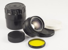 JUPITER 8 F/2 50mm F/2 50mm m39 L39 LTM BLACK LENS NEAR MINT CAMERA TESTED
