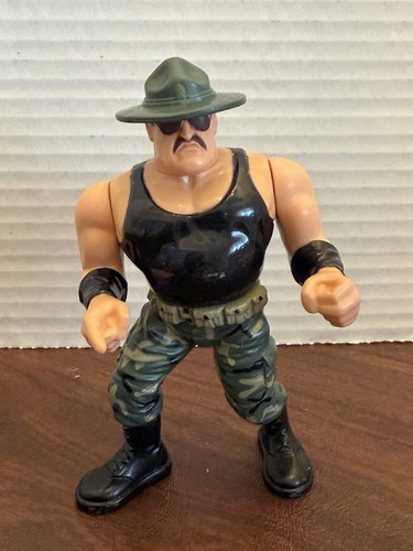 Sgt Slaughter WWF WWE Wrestling 1991 Hasbro Vintag...