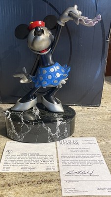 Disney  SIMPLY MINNIE  Limited Edition HUDSON CHILMARK FINE PEWTER #60/300 NEW