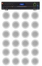 JBL Commercial Amp 24 White 5" Ceiling Speakers For Restaurant/Bar/Office/Hotel