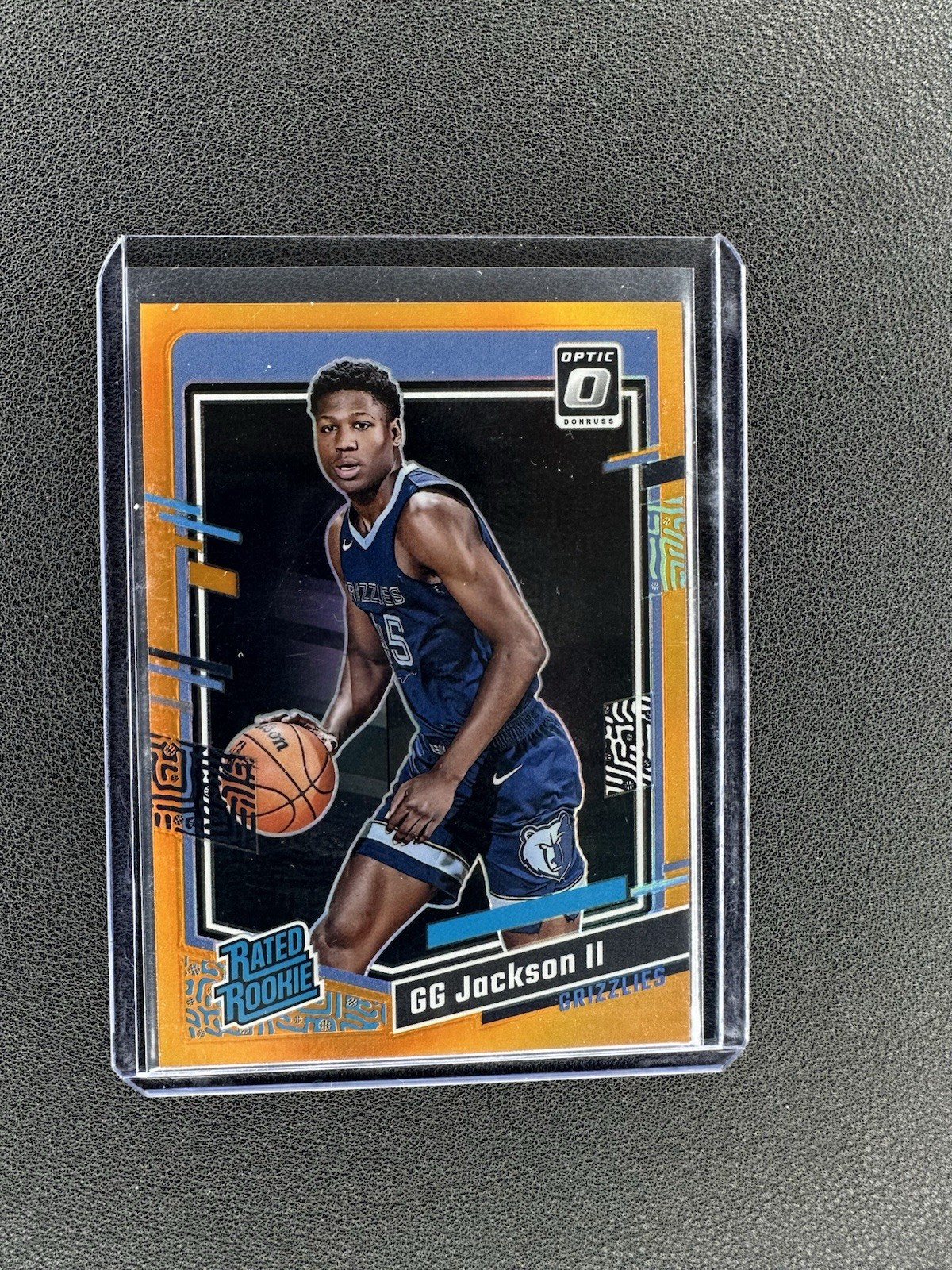 2023-24 Panini Donruss Optic - Rated Rookie Orange Prizm #228 GG Jackson /199
