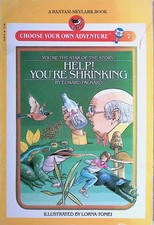 CYOA Junior 7 Help! You're Shrinking - Bantam-Skylark 1983 - B/B/B
