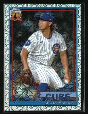 2026 Topps Series 1 Silver Pack Chrome Shota Imanaga #91C-67 Cubs