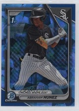 2024 Bowman Sapphire Edition Chrome Prospects Abraham Nunez #BCP-56 1k9t
