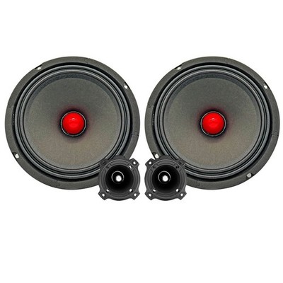 5 Core 6.5 Inch Midrange Door Speaker  Tweeter Combo 580W PMPO Subwoofer Audio