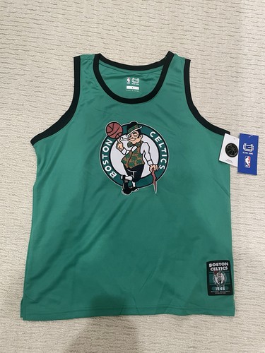 Ultra Game Boston Celtics Jayson Tatum #0 Men's Size L Green Player Jersey Tank