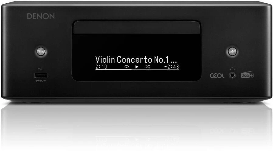 Denon RCD-N12DAB Schwarz CD-Receiver mit HEOS® B-Ware