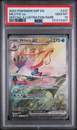 Milotic ex 237/191 - Sv08: Surging Sparks Holo (PSA 10)