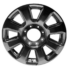 Metallic Polished 8 Spoke 20 X 8 Refurbished Wheel