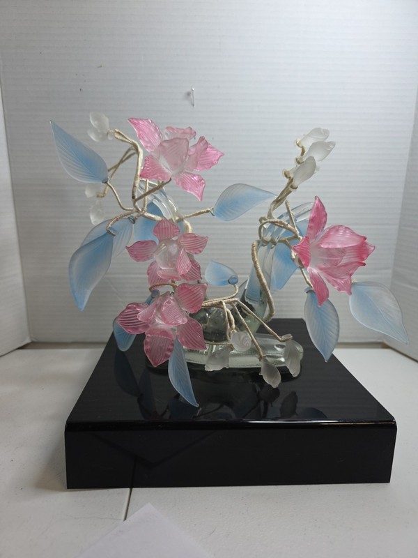 Morono style.Possibly morono, beautiful vintage.Japanese iris leaves and buds