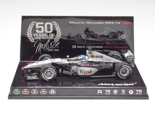 Mclaren - Formula 1 - Mika Hakkinen - 1999 - Modèle réduit de voiture à