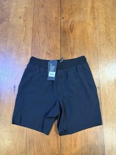 TEN THOUSAND 6.5 Set Short Lined Quick Drying Lightweight Workout BLACK Small