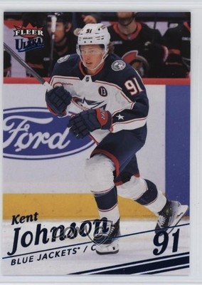 2025-26 Upper Deck Fleer Ultra Ice 83/100 Kent Johnson #40 1h4a
