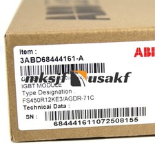ABB FS450R12KE3/AGDR-71C ACS800 Inverter IGBT Driver Board Series US Free tax