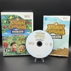 Animal Crossing: City Folk Nintendo Wii 2008 Complete with Manual CIB Tested