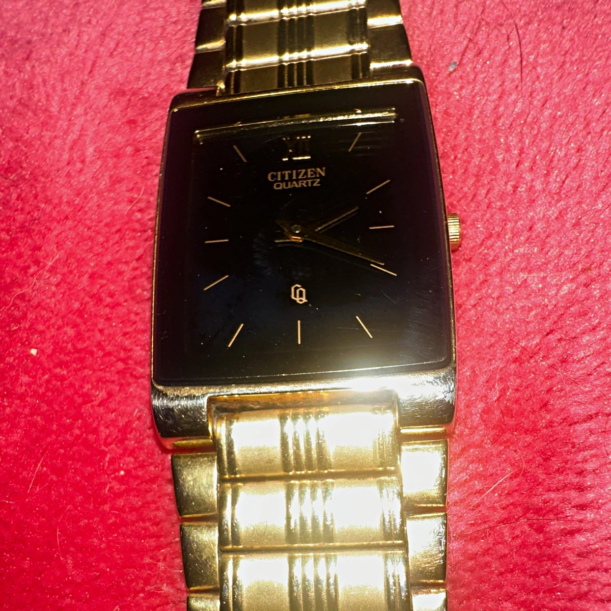 25+ Citizen Eco-Drive Men Gold Plated Case Wristwatches for sale