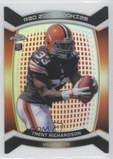 2012 Topps Chrome Red Zone Rookies Die-Cut Refractor Trent Richardson 1g5