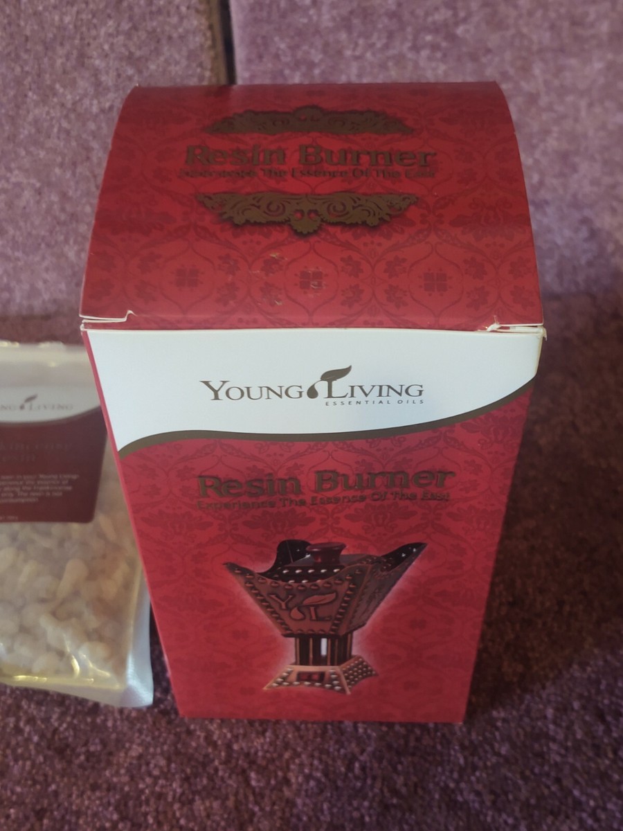 ヤングリビング Resin burnerとFrankincense resin Young Living Electric Resin Burner with Frankincense 100g Resin