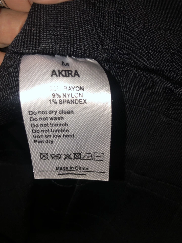 Sexy Vestido Akira Chicago Etiqueta Negra Para Mujer Vaina Cóctel Fiesta Talla M Foto 4 de 4