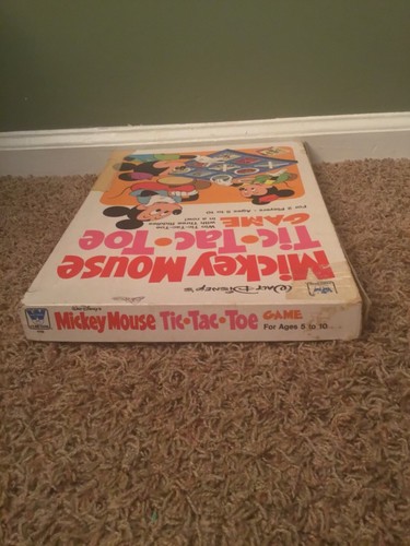 Vintage 1977 Whitman Walt Disney’s Mickey Mouse Tic Tac Toe Game Complete - Picture 4 of 11