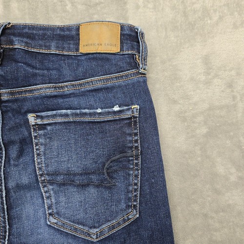American Eagle Jeans Womens 2 Super Hi Rise Jegging 26X26 Next Level Stretch - Picture 19 of 21