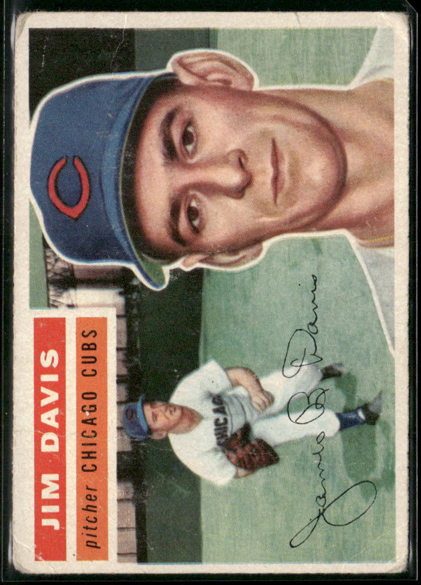 1956 Topps #102b Jim Davis - Poor 3000419
