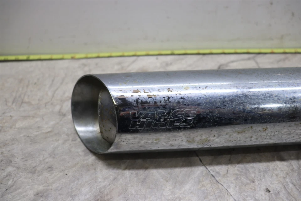 Глушитель коллектора выхлопной трубы 2000-2005 Yamaha V Star 1100 Vance & Hines 5EL - Изображение 2 из 4