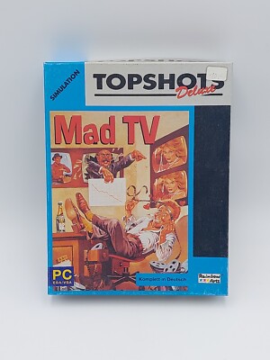 Mad TV - Rainbow Arts - Selten - PC EGA/VGA Mit Box Topshots Delux 