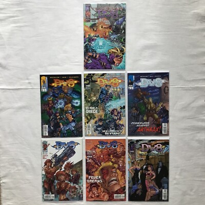 DV8 #19, 20, 21, 22, 23, 24 & Slipstream DV8 Annual 1999 Image Comics Lot Of 7