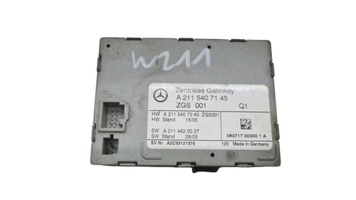 Mercedes Benz W211 Steuergerät Zentrales Gateway Steuermodul A2115407145