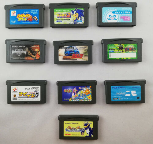 Game Boy Advance 10 Games Bundle in the description) - GBA - Japan Import | eBay